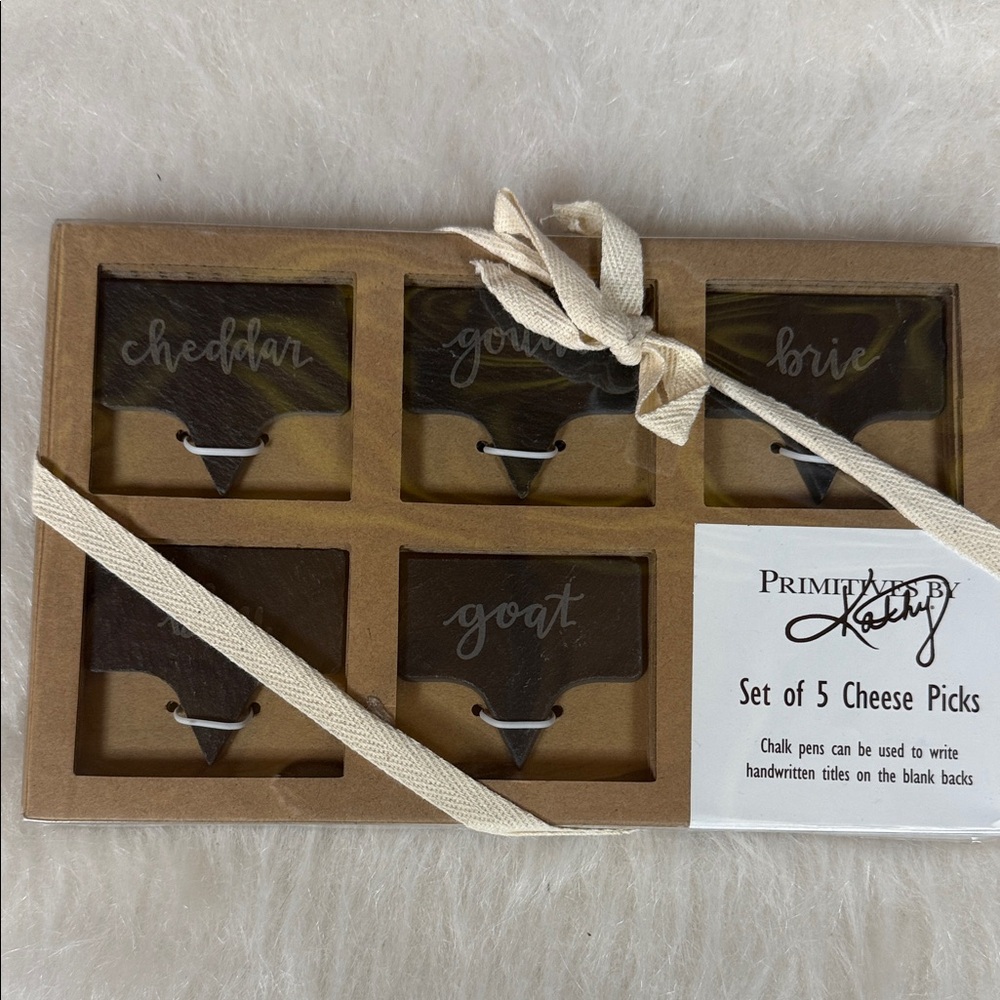 Primitives by Kathy Brown Cheese Picks Set